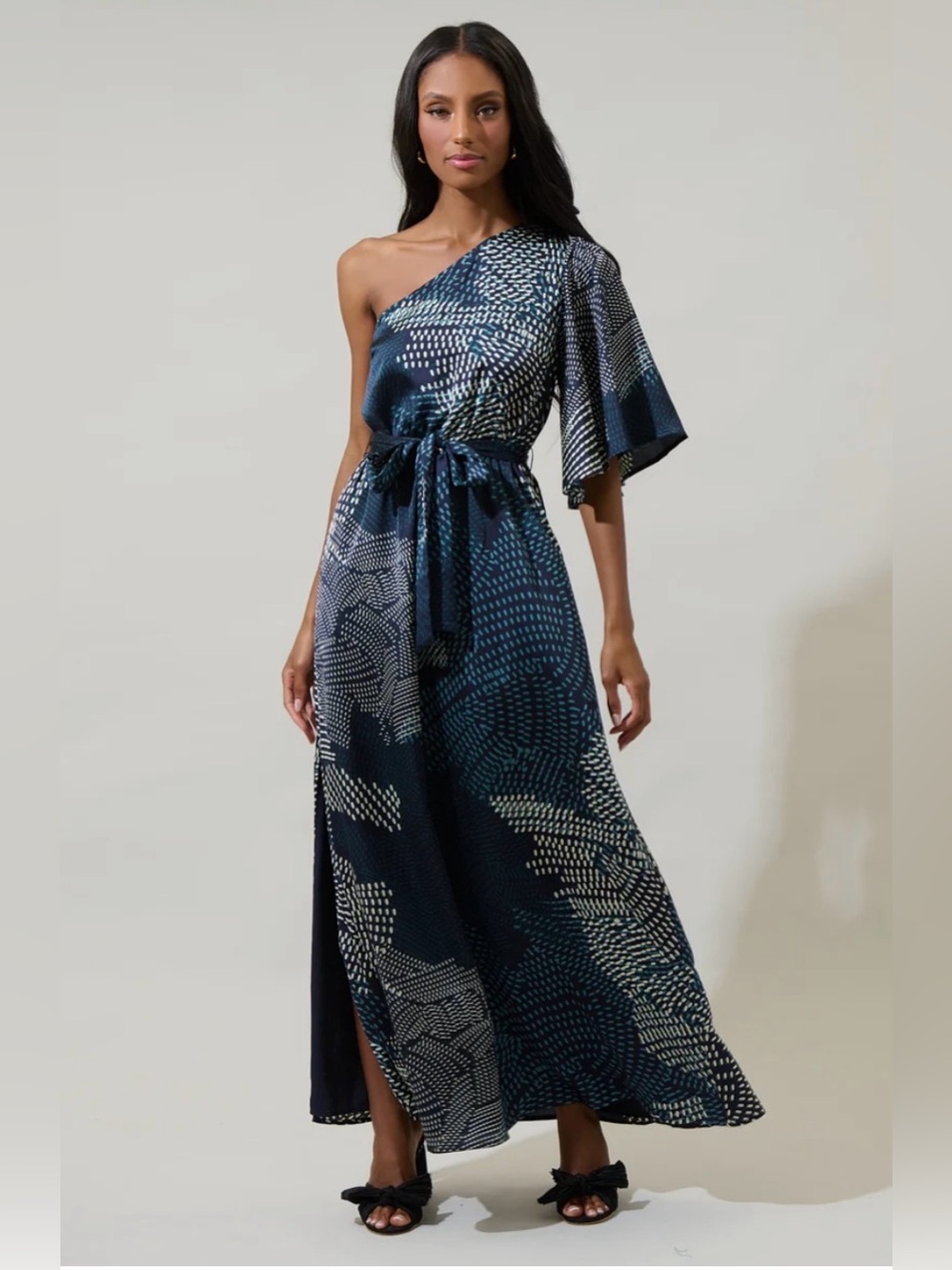Sugarlips One Shoulder Maxi Dress Sz S